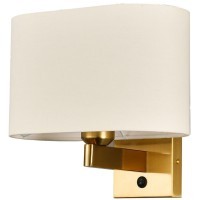 Бра Lussole LSP-8595 Coffee IP21 под лампу 1xE27 40W
