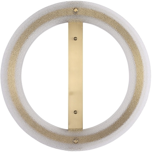 SL6245.212.01 Светильник потолочный ST-Luce золотистый/Прозрачный LED 1*40W 4000K FAGY