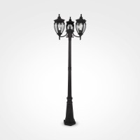 Уличный наземный светильник Maytoni O414FL-03BZ Fleur IP44 под лампы 3xE27 60W