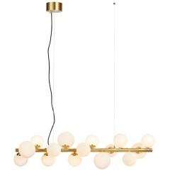 Подвесной светильник линейный Lussole LSP-8383 WILCOX IP21 под лампы 15xG9 600W Подвесной светильник линейный Lussole LSP-8383 WILCOX IP21 под лампы 15xG9 600W