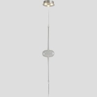 Светильник подвесной Crystal Lux GLASS SP3W LED CHROME 3850/203