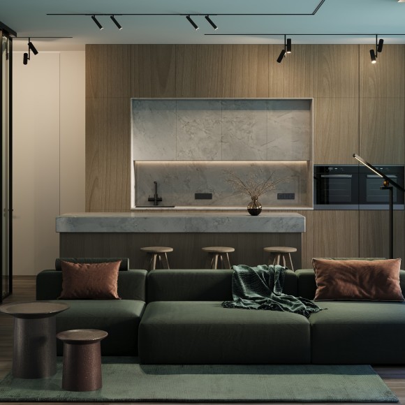 TR141-2-6W3K-M-B Трековый магнитный светодиодный светильник Maytoni Exility CRI90+ 3000К 270Лм 36° 6Вт