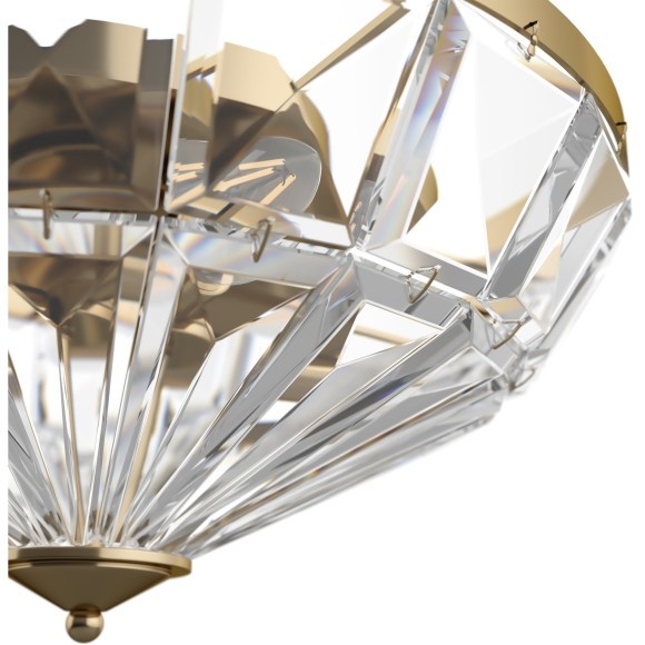 Потолочная люстра хрустальная Facet MOD094CL-06G