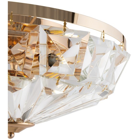 Потолочная люстра хрустальная Facet MOD094CL-06G