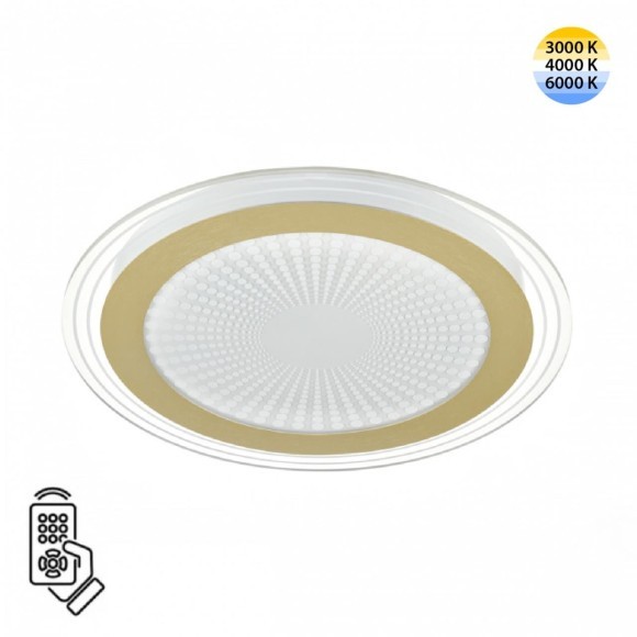 Светильник LED 80Вт 3000-6000К пульт ДУ Sonex PROMISE 7738/80L Светильник LED 80Вт 3000-6000К пульт ДУ Sonex PROMISE 7738/80L