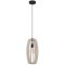 900502 Подвесной потолочный светильник BAJAZZARA, 1x40W, E27, H1100, ?260, сталь, черный/дерево, песчаный