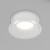 DK2403-WH Встраиваемый светильник влагозащ., IP 44, 15 Вт, GU10, белый, алюминий