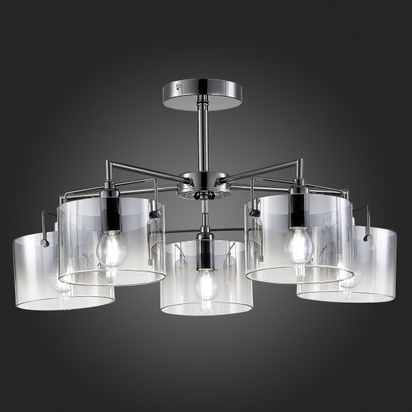 SLE155602-05 Светильник потолочный E14 5*40W NOSTA