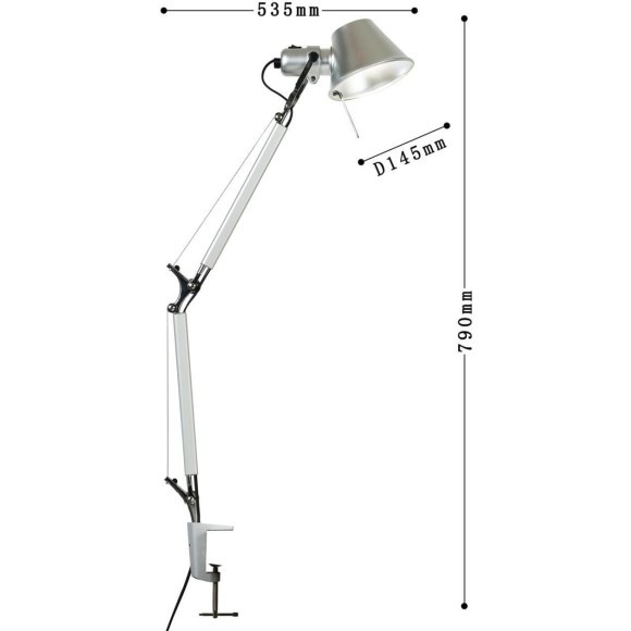 Интерьерная настольная лампа Legend 1870-1T