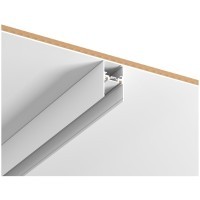 ST068.519.00 Магнитный накладной-подвесной шинопровод 1м белый ST Luce Skyflat