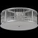 Светильник потолочный Crystal Lux AVENUE PL4 CHROME 3860/104