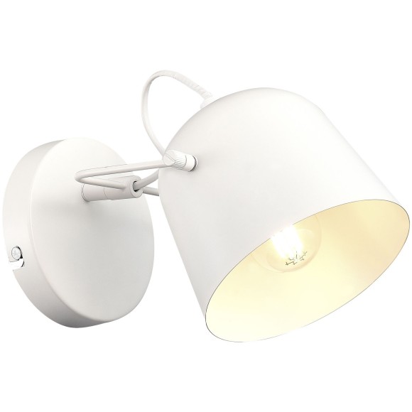 SLE1805-501-01 Светильник настенный Белый/Белый E27 1*40W BLANK