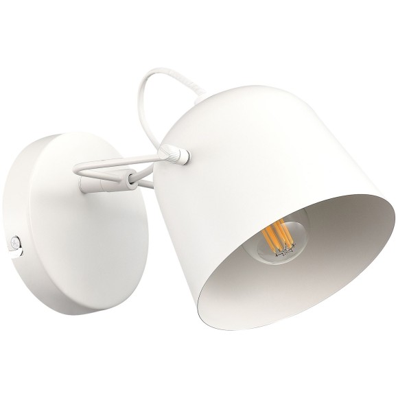 SLE1805-501-01 Светильник настенный Белый/Белый E27 1*40W BLANK