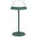 900981 Аккум. настольн. лампа диммер сенсор  MEGGIANO, 1,5W(LED), 0,8W(LED), IP54, пластик, зеленый