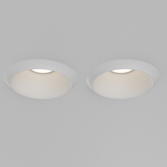 Встраиваемый светильник Gyps Modern DL124-GU10-02-TRS-W