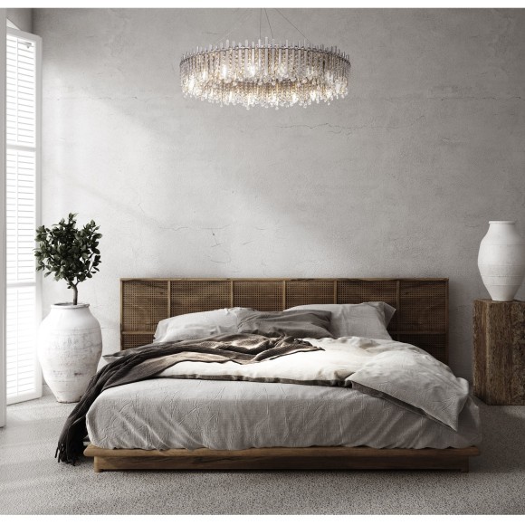 Подвесная люстра хрустальная Rocio MOD036PL-18N