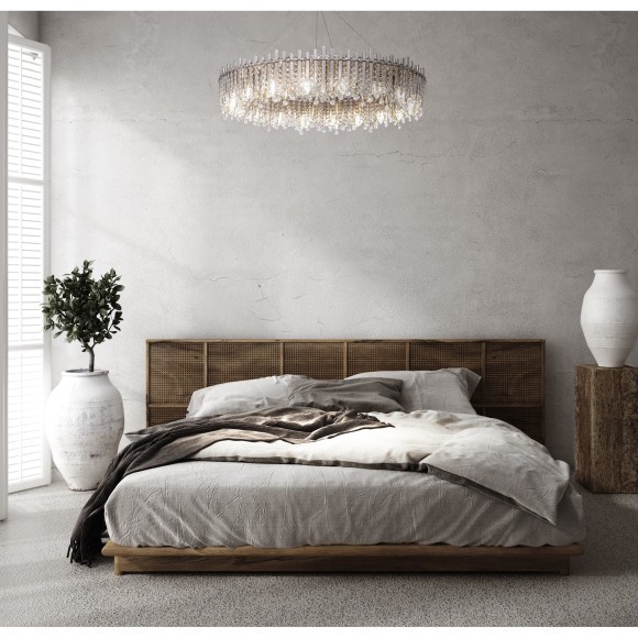 Подвесная люстра хрустальная Rocio MOD036PL-18N