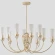 Люстра Crystal Lux SECRET SP10 GOLD, комплектный центральный шток 150+300+450 мм
