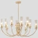 Люстра Crystal Lux SECRET SP10 GOLD, комплектный центральный шток 150+300+450 мм