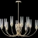 Люстра Crystal Lux SECRET SP10 GOLD, комплектный центральный шток 150+300+450 мм