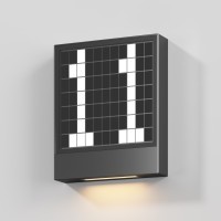 Уличный настенный светильник с номером дома Maytoni Anri IP54 LED Ra80 350Lm 10W 220V O475WL-L10GF3K