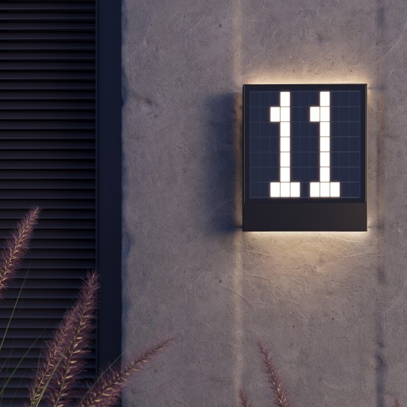 Уличный настенный светильник с номером дома Maytoni Anri IP54 LED Ra80 350Lm 10W 220V O475WL-L10GF3K Уличный настенный светильник с номером дома Maytoni Anri IP54 LED Ra80 350Lm 10W 220V O475WL-L10GF3K