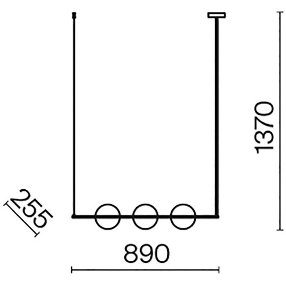 Подвесной светильник Maytoni MOD221PL-03N