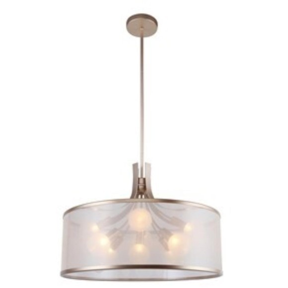 2551-9P, подвесная люстра, D600xH500/1000, 9xG9x40W, excluded