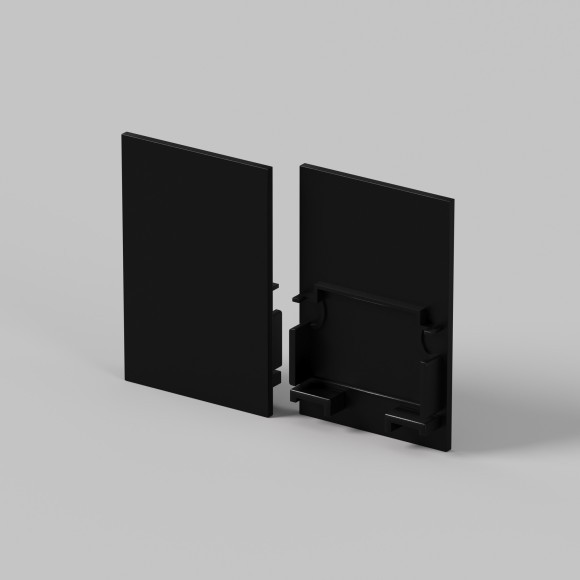 Комплект заглушек (для профиля 35×51) 2 шт., 642063 Комплект заглушек (для профиля 35×51) 2 шт., 642063