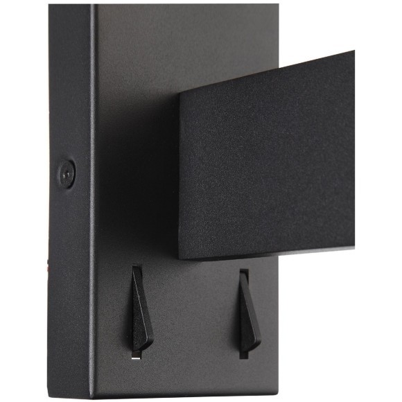 SL1580.401.02 Светильник настенный ST-Luce Черный/Белый LED 2*6+3W 3200K RALIO