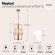 Люстра потолочная Maytoni MOD099PL-03G Marmo под лампы 3xE14 40W