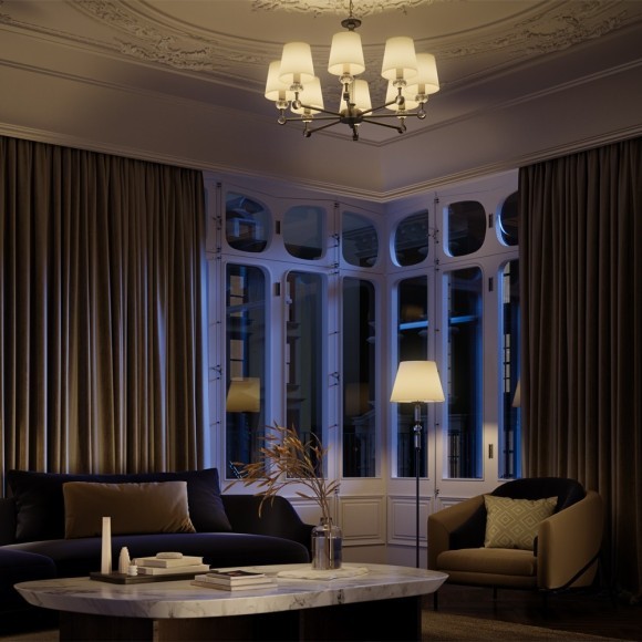 Торшер с выключателем Riverside MOD018FL-01CH