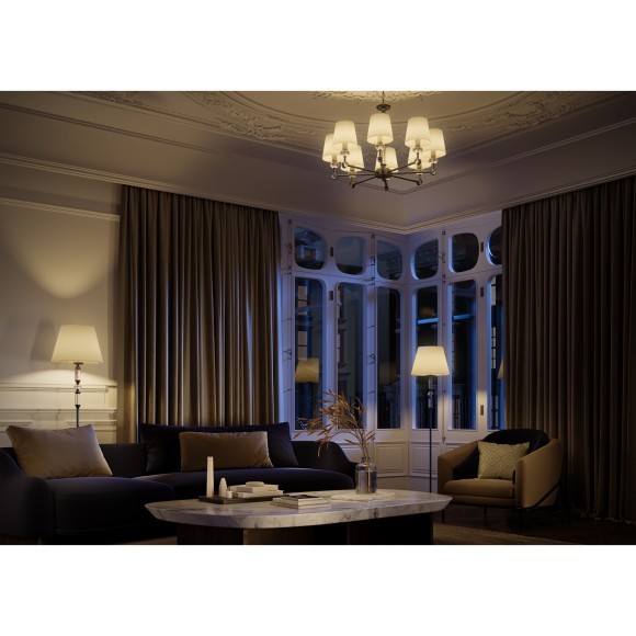 Торшер с выключателем Riverside MOD018FL-01CH