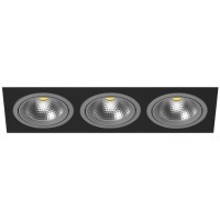 Встраиваемый светильник Lightstar i837090909 Intero 111 под лампы 3xGU10 150W