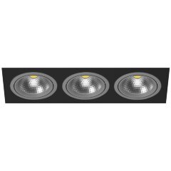 Встраиваемый светильник Lightstar i837090909 Intero 111 под лампы 3xGU10 150W Встраиваемый светильник Lightstar i837090909 Intero 111 под лампы 3xGU10 150W