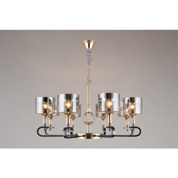 Люстра подвесная Omnilux OML-68703-08 Ausonia под лампы 8xE27 40W