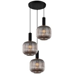 Подвесной светильник LDP 1217-3 GY+BK Подвесной светильник LDP 1217-3 GY+BK