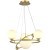 SLE2210-203-04 Светильник подвесной Золотой/Белый G9 4*5W ARTU