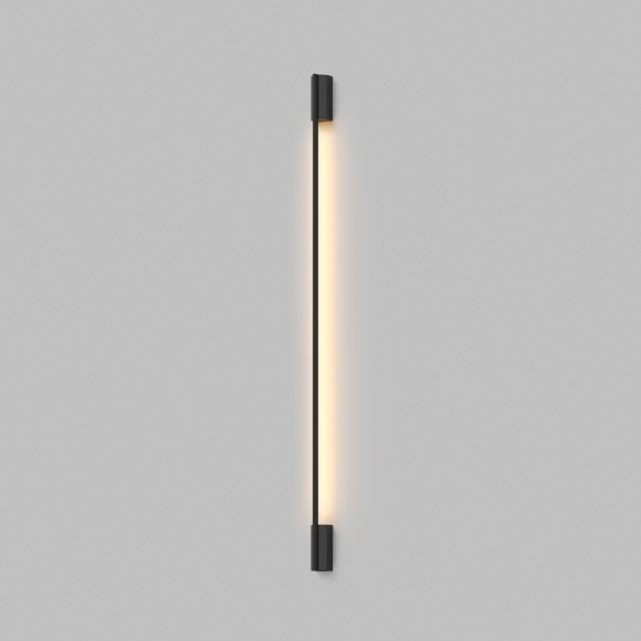 Светильник настенный в виде вытянутой палки светящий на стену Denkirs TRIXRAY 9Вт 3000К DK5084-BK