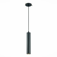 ST151.408.01 ST Luce Подвес, GU10,1х50W, IP20, D54xH290,220V, встраиваемый ной светильник черный