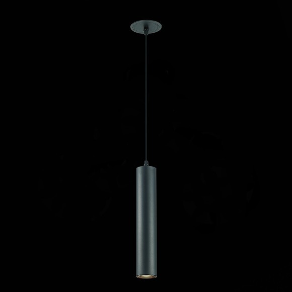 ST151.408.01 Встраиваемый подвесной светильник Черный GU10 1*50W  IP20 D54xH290 220V Без ламп Подвесные светильники