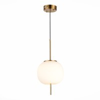 SL1621.203.01 Подвес ST-Luce Золотистый/Белый LED 1*13W 3000K LACUS