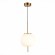 SL1621.203.01 Подвес ST-Luce Золотистый/Белый LED 1*13W 3000K LACUS