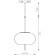 SL1621.203.01 Подвес ST-Luce Золотистый/Белый LED 1*13W 3000K LACUS