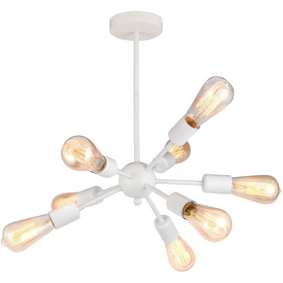 Люстра потолочная Lussole LSP-8269 KENNER IP21 под лампы 9xE27 360W Люстра потолочная Lussole LSP-8269 KENNER IP21 под лампы 9xE27 360W