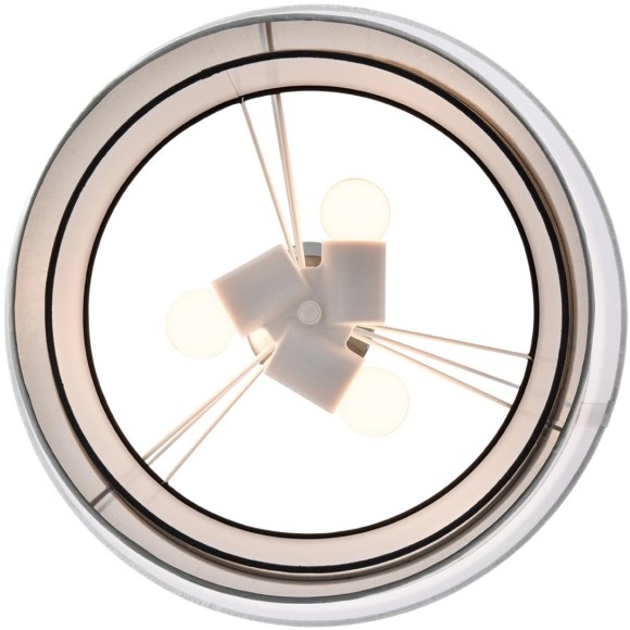 8040/3 MODERNI LN24 никель/белый/серебро/черный, металл/текстиль Подвесной светильник Е27 3*60W 220V INDIRA 8040/3 MODERNI LN24 никель/белый/серебро/черный, металл/текстиль Подвесной светильник Е27 3*60W 220V INDIRA