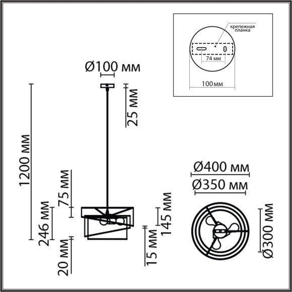 8040/3 MODERNI LN24 никель/белый/серебро/черный, металл/текстиль Подвесной светильник Е27 3*60W 220V INDIRA 8040/3 MODERNI LN24 никель/белый/серебро/черный, металл/текстиль Подвесной светильник Е27 3*60W 220V INDIRA