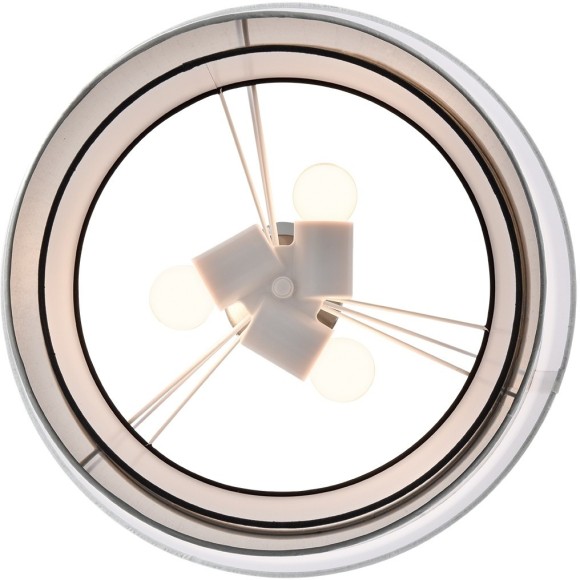 8040/3 MODERNI LN24 никель/белый/серебро/черный, металл/текстиль Подвесной светильник Е27 3*60W 220V INDIRA 8040/3 MODERNI LN24 никель/белый/серебро/черный, металл/текстиль Подвесной светильник Е27 3*60W 220V INDIRA