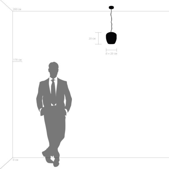 Подвесной светильник с 1 плафоном Lightstar 805011 Arnia под лампу 1xE27 40W Подвесной светильник с 1 плафоном Lightstar 805011 Arnia под лампу 1xE27 40W
