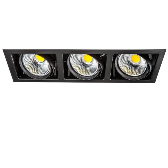 Встраиваемый светильник Lightstar 214138 Cardano под лампы 3xGU5.3 150W Встраиваемый светильник Lightstar 214138 Cardano под лампы 3xGU5.3 150W